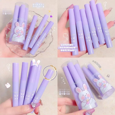 6pcs Magic casa bubble bear lip-gloss lipstick 💕_img_10