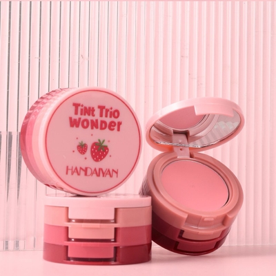 Three color powder blusher all-in-one plate💖_img_6