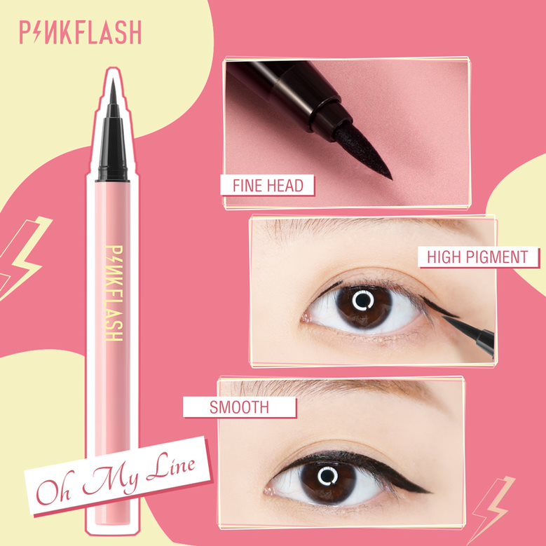 PinkFlash  (Eyeliner) Lock All Day Waterproof Eyeliner