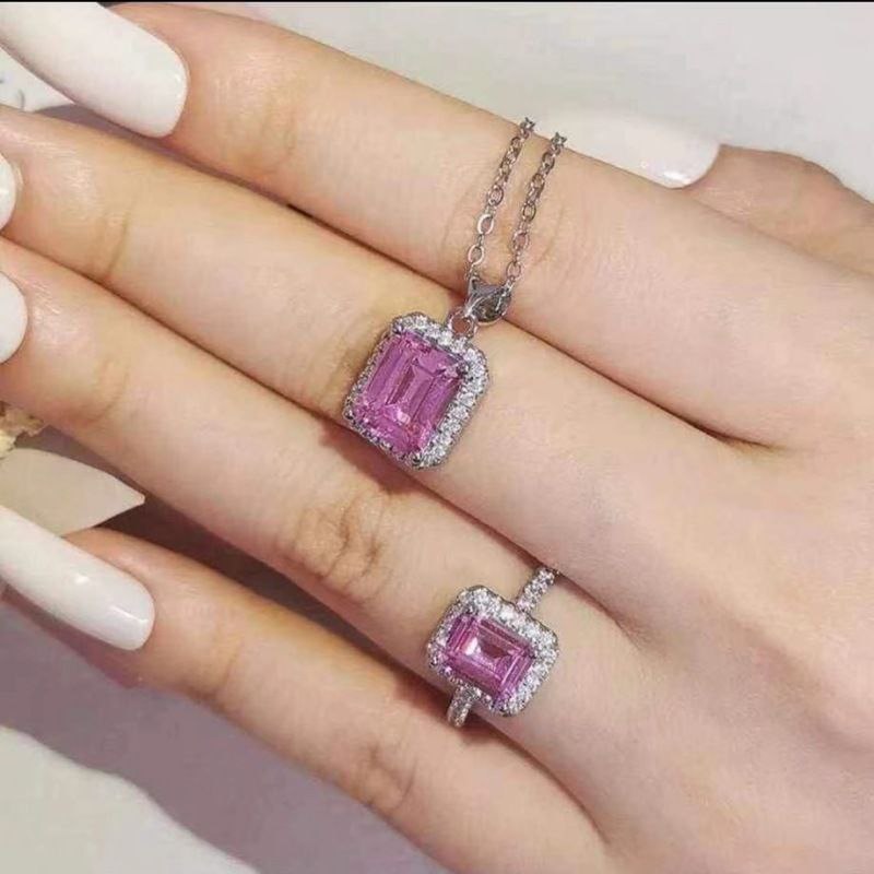 Pink Diamond cut set_img_1