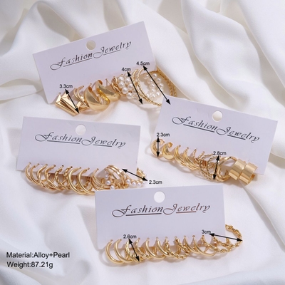 4layer golden earring set_img_8