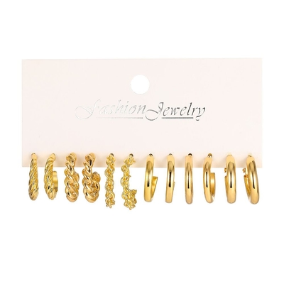 4layer golden earring set_img_2