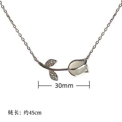 Beautiful tulip neckless pendant 🌷_img_9
