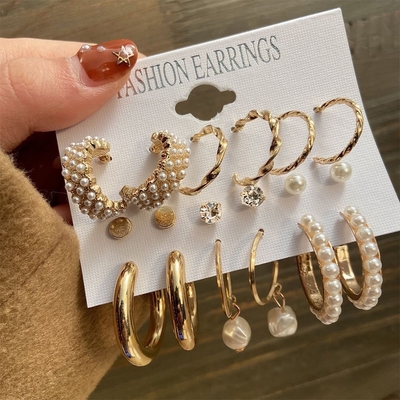 9Pairs Earring Set_img_1