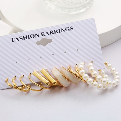 Trending elegant earring set(6pairs)_img_2