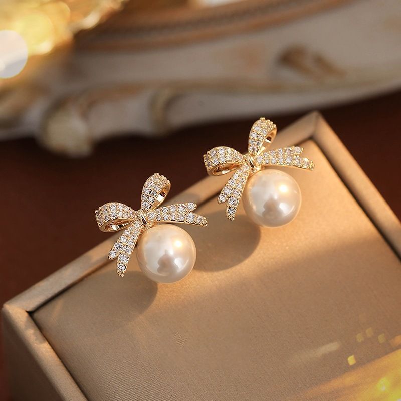 Crystal bow parle earrings_img_2