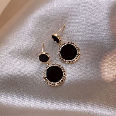 black round stone earrings_img_3