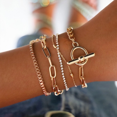 5layer golden bracelet set✨_img_3