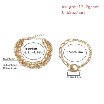 5layer golden bracelet set✨_img_5