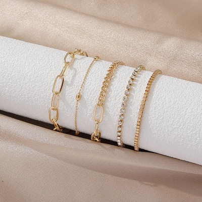 5layer golden bracelet set✨_img_2