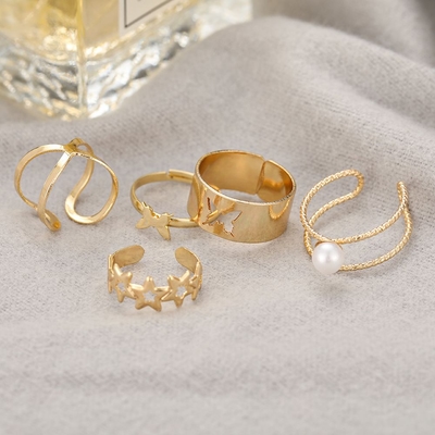 5pcs butterfly ring set_img_2