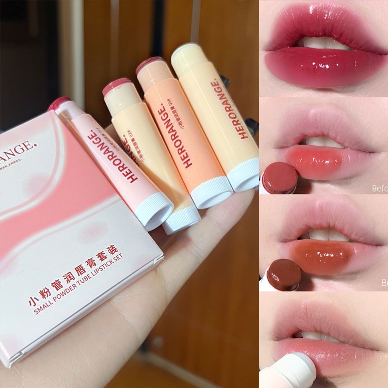 4Pcs herorange lipcare