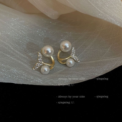 Cristal fish tails earrings_img_1