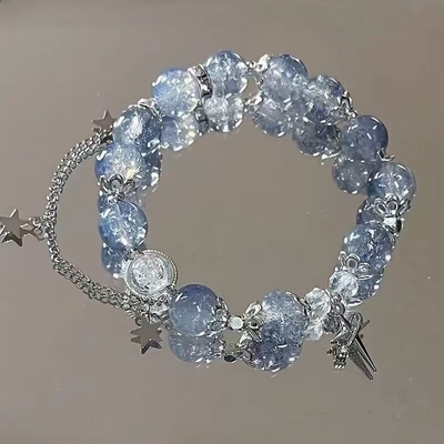 Blue stone planet bracelet_img_3