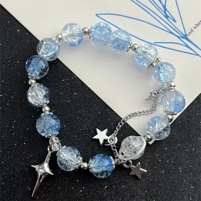 Blue stone planet bracelet_img_0