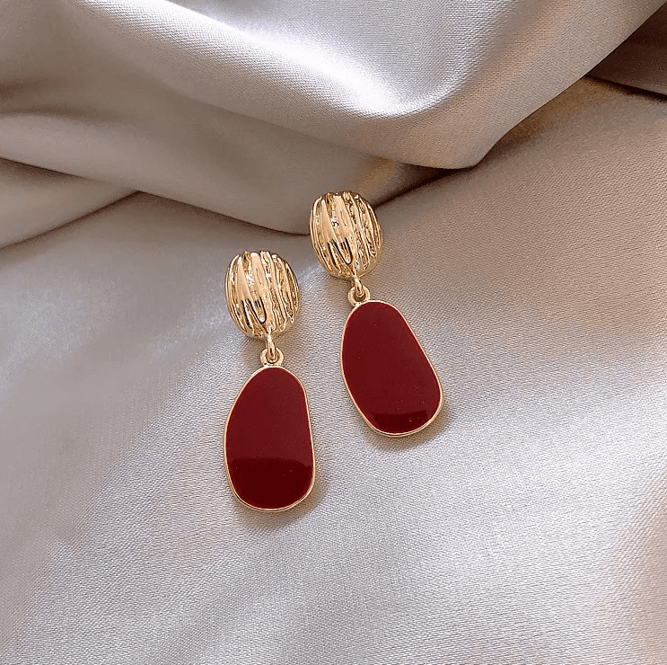 Retro style earrings 💖✨