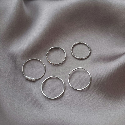 5Pcs/Set Simple Fashion Ring Set_img_6