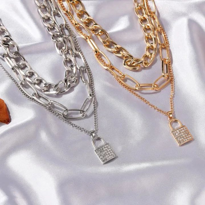 3 layer gorgeous lock pendant_img_1