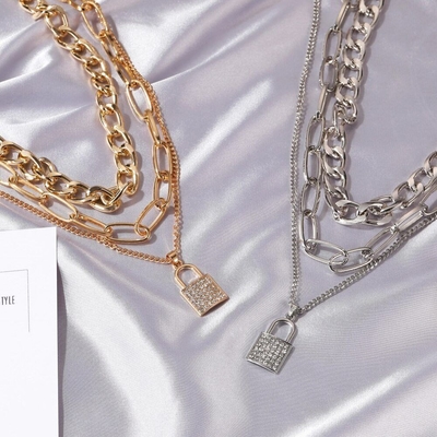 3 layer gorgeous lock pendant_img_4