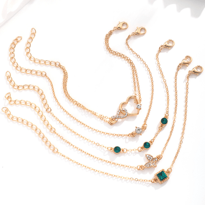 Emerald green Diamond bracelet Set 💚_img_3