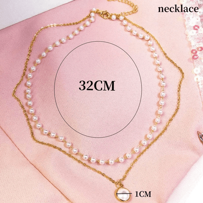Double layer Korean Pearl Pendant_img_6